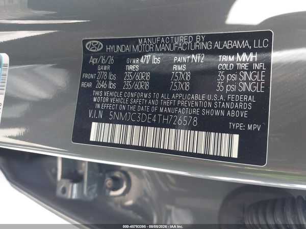 2026 HYUNDAI TUCSON SEL PREMIUM