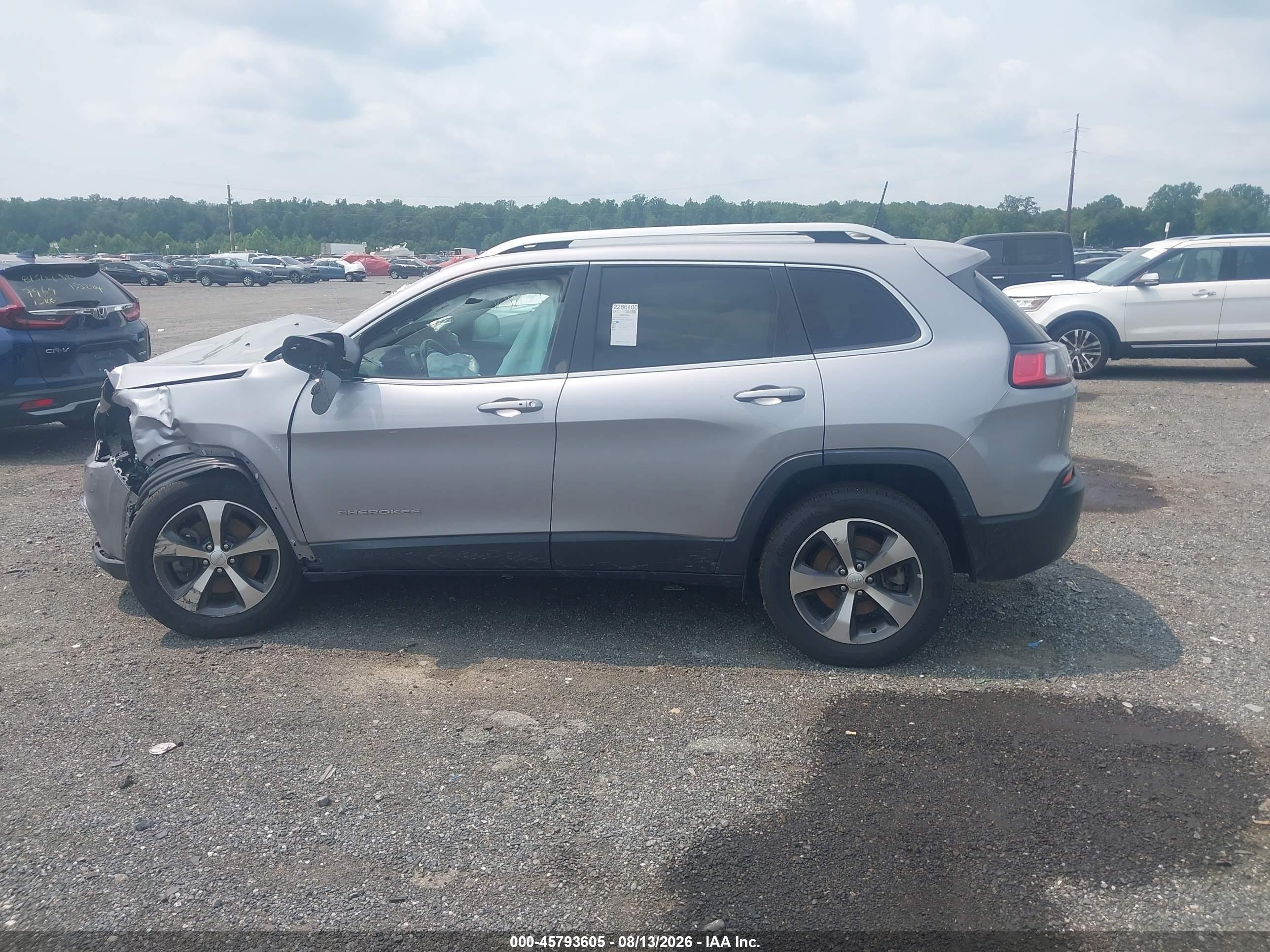 2020 JEEP CHEROKEE LIMITED 4X4