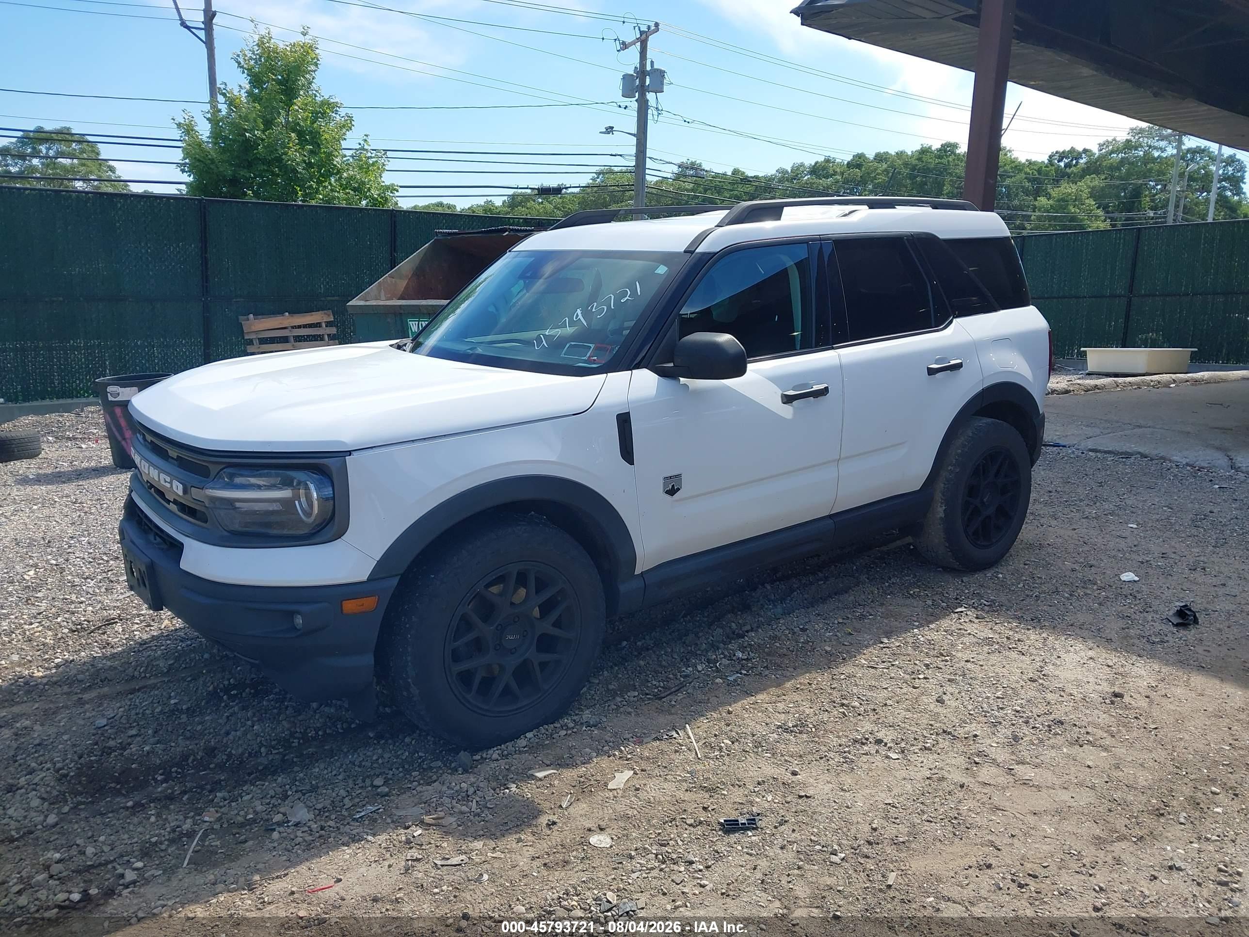 2021 FORD BRONCO SPORT BIG BEND — I2