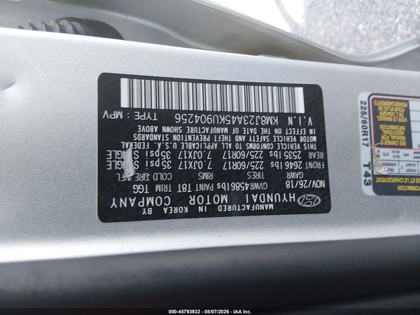 2019 HYUNDAI TUCSON SE