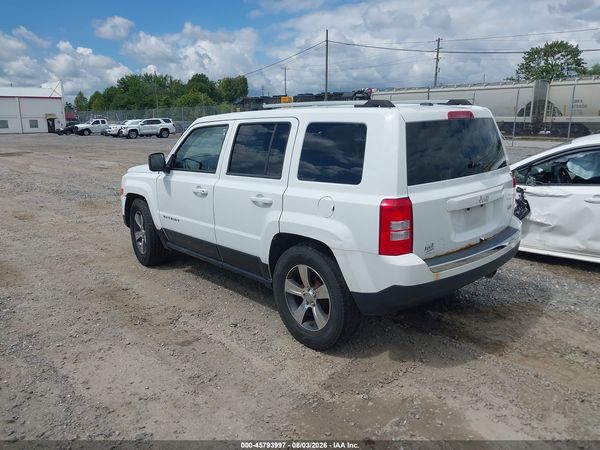 2016 JEEP PATRIOT HIGH ALTITUDE EDITION