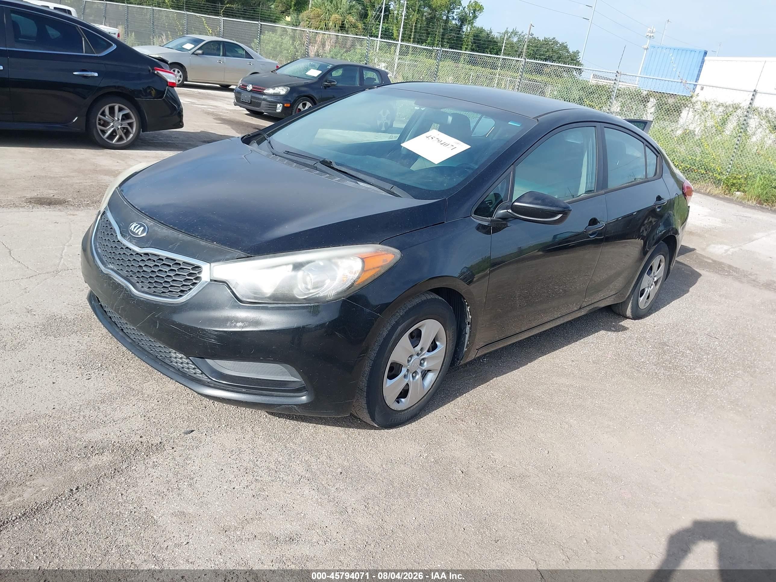2016 KIA FORTE LX