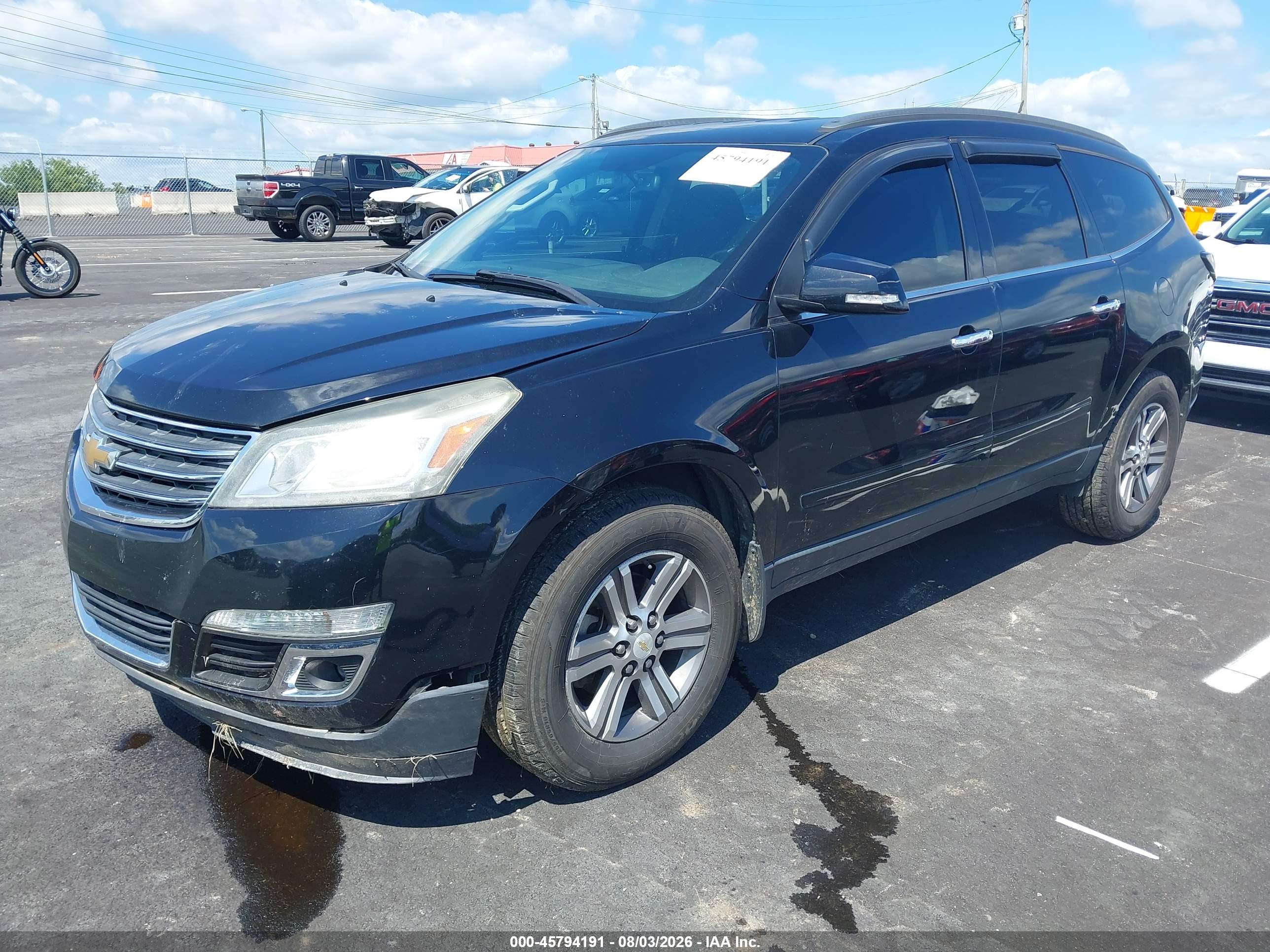 2016 CHEVROLET TRAVERSE LT — I2