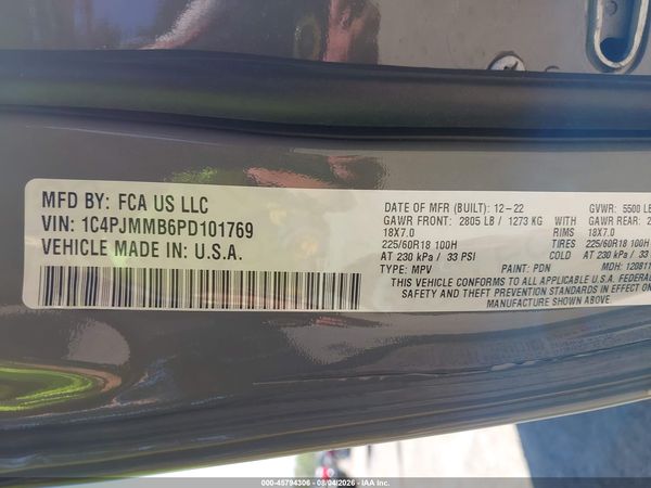 2023 JEEP CHEROKEE ALTITUDE LUX