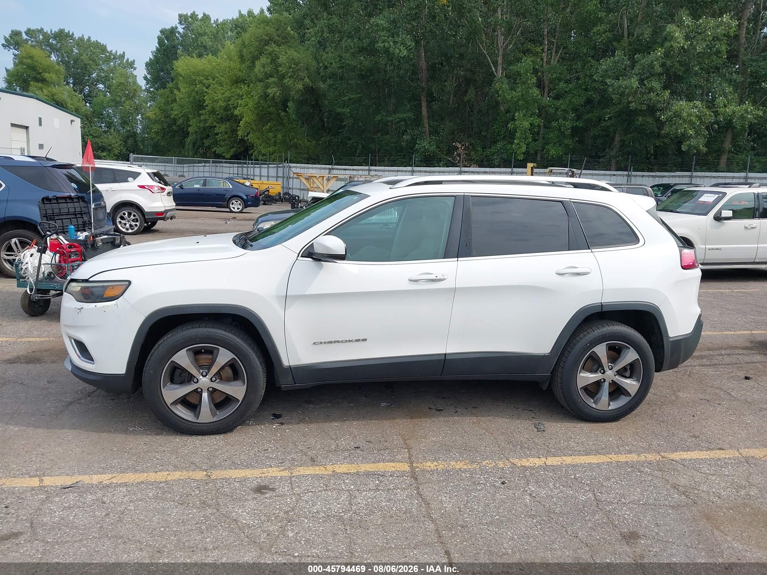 2019 JEEP CHEROKEE LIMITED 4X4