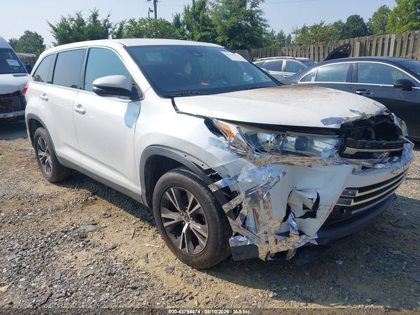 2019 TOYOTA HIGHLANDER LE