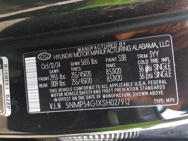 2025 HYUNDAI SANTA FE HYBRID CALLIGRAPHY