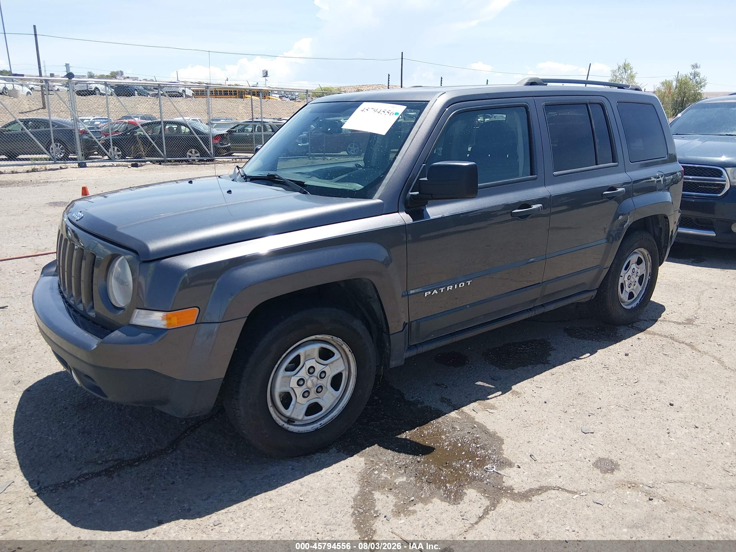 2016 JEEP PATRIOT SPORT