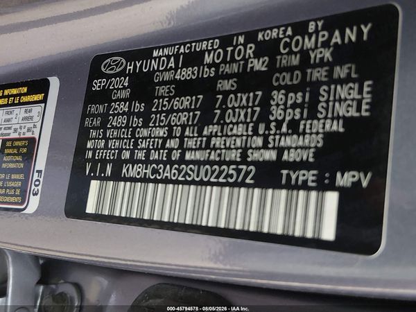 2025 HYUNDAI KONA ELECTRIC SEL