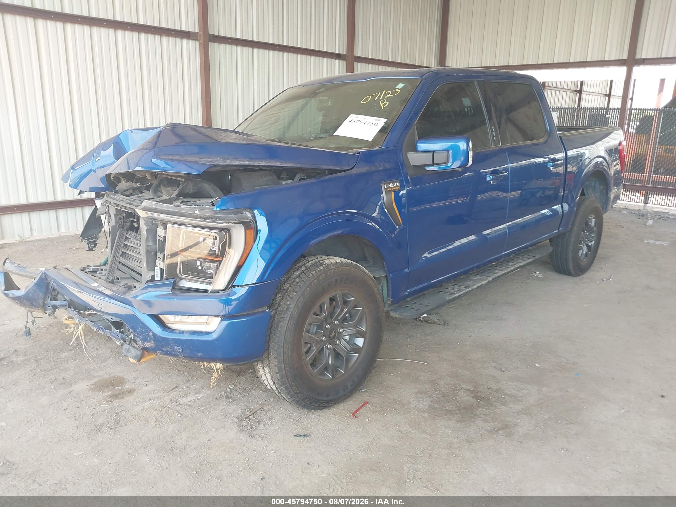 2022 FORD F-150 TREMOR — I2