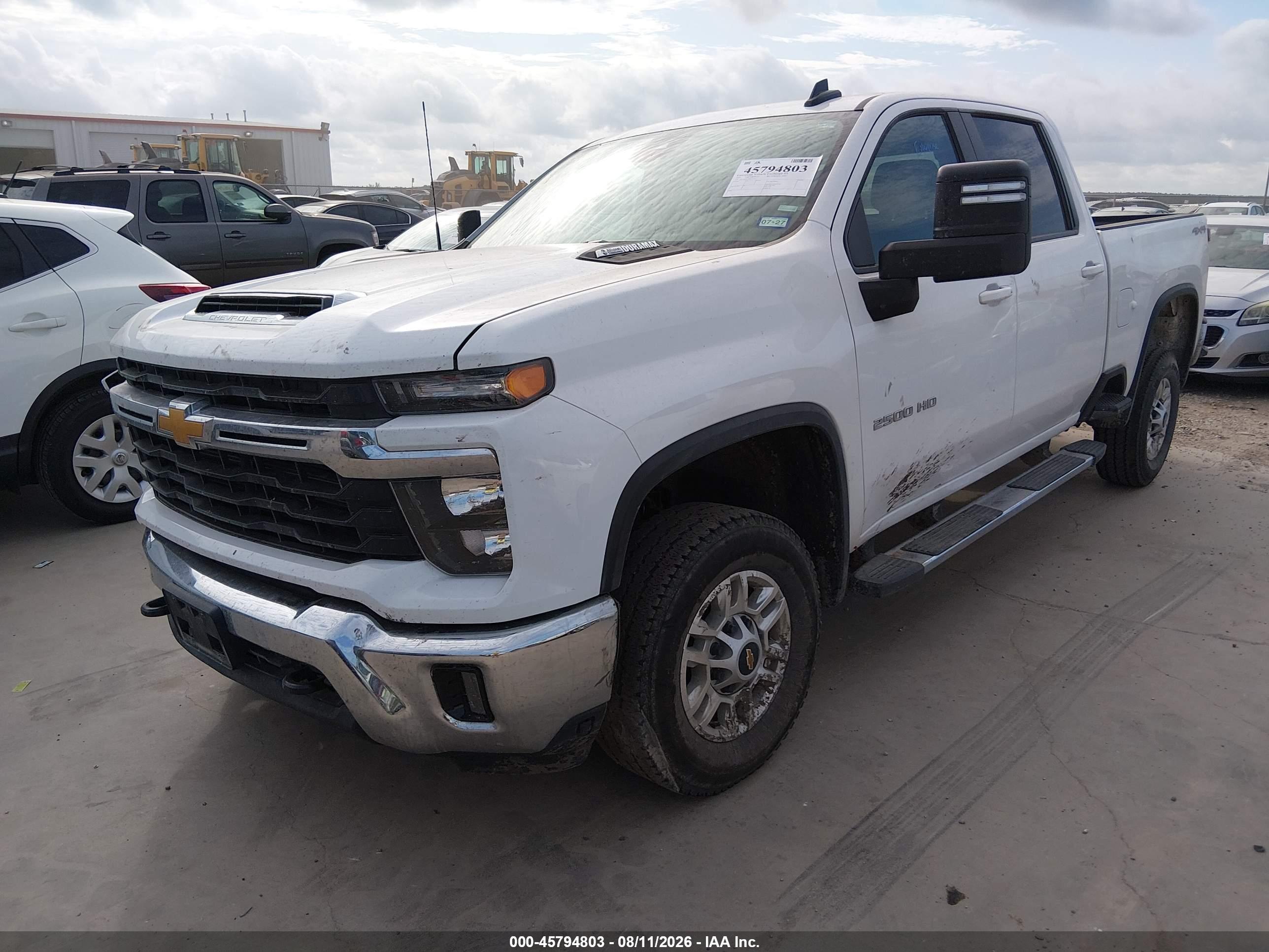 2025 CHEVROLET SILVERADO 2500HD 4WD  STANDARD BED LT — I2