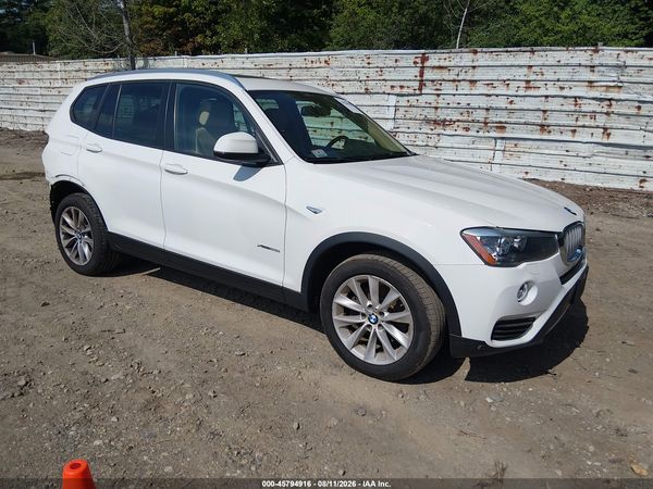 2015 BMW X3 XDRIVE28I