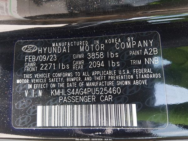 2023 HYUNDAI ELANTRA SEL