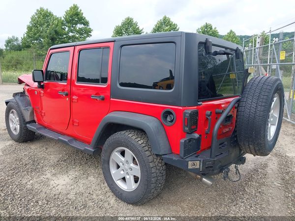 2017 JEEP WRANGLER UNLIMITED SPORT
