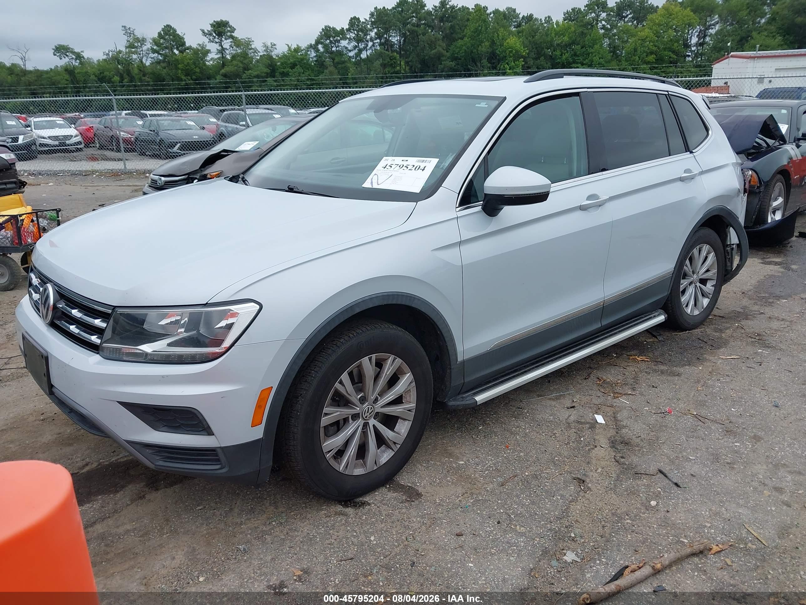 2018 VOLKSWAGEN TIGUAN 2.0T SE/2.0T SEL — I2
