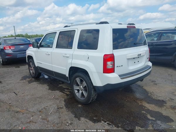 2017 JEEP PATRIOT HIGH ALTITUDE