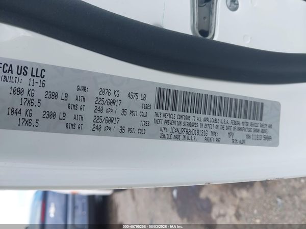 2017 JEEP PATRIOT HIGH ALTITUDE