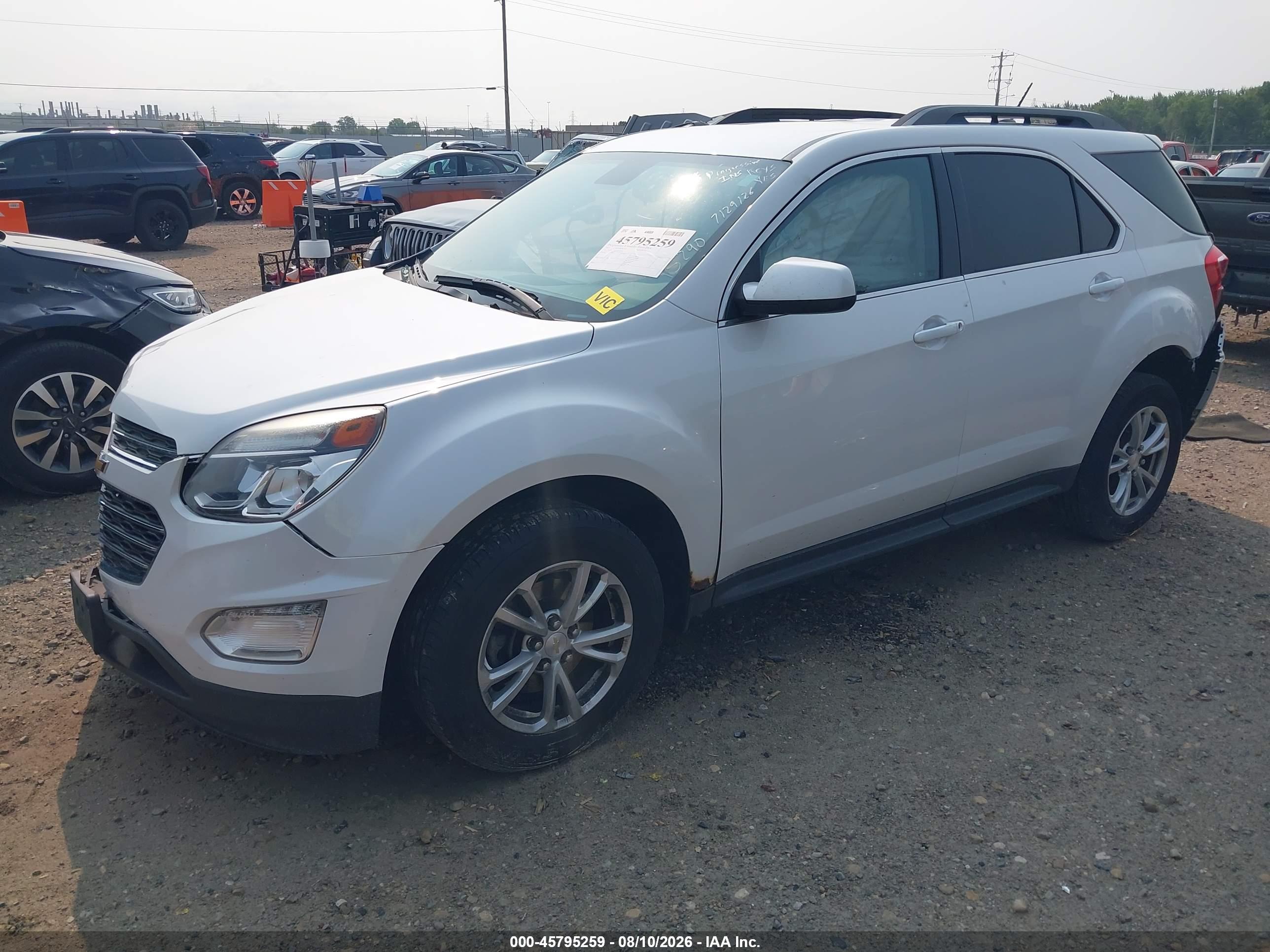 2017 CHEVROLET EQUINOX LT — I2