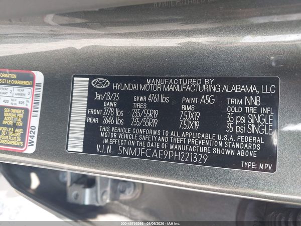 2023 HYUNDAI TUCSON SEL