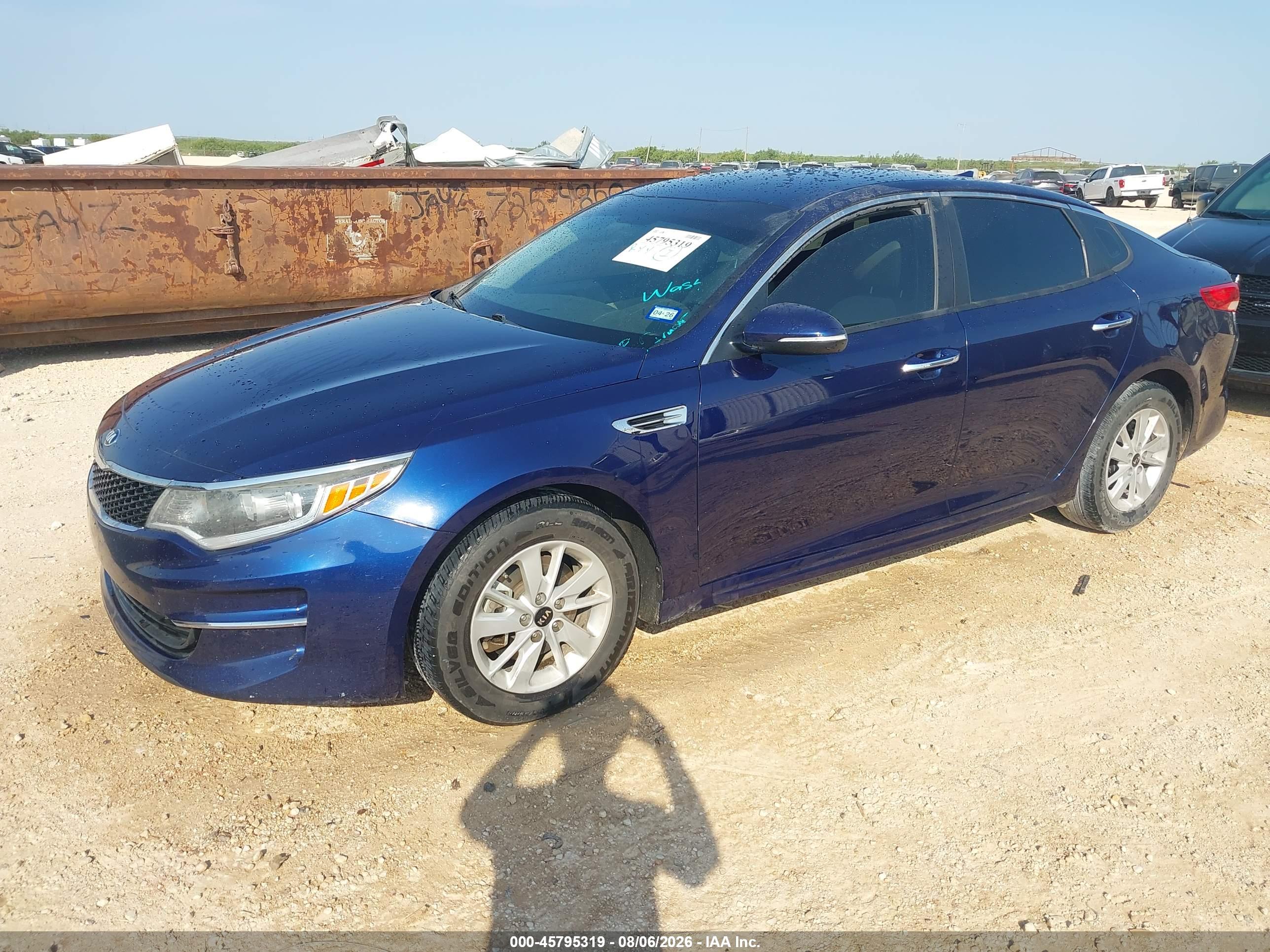 2017 KIA OPTIMA LX
