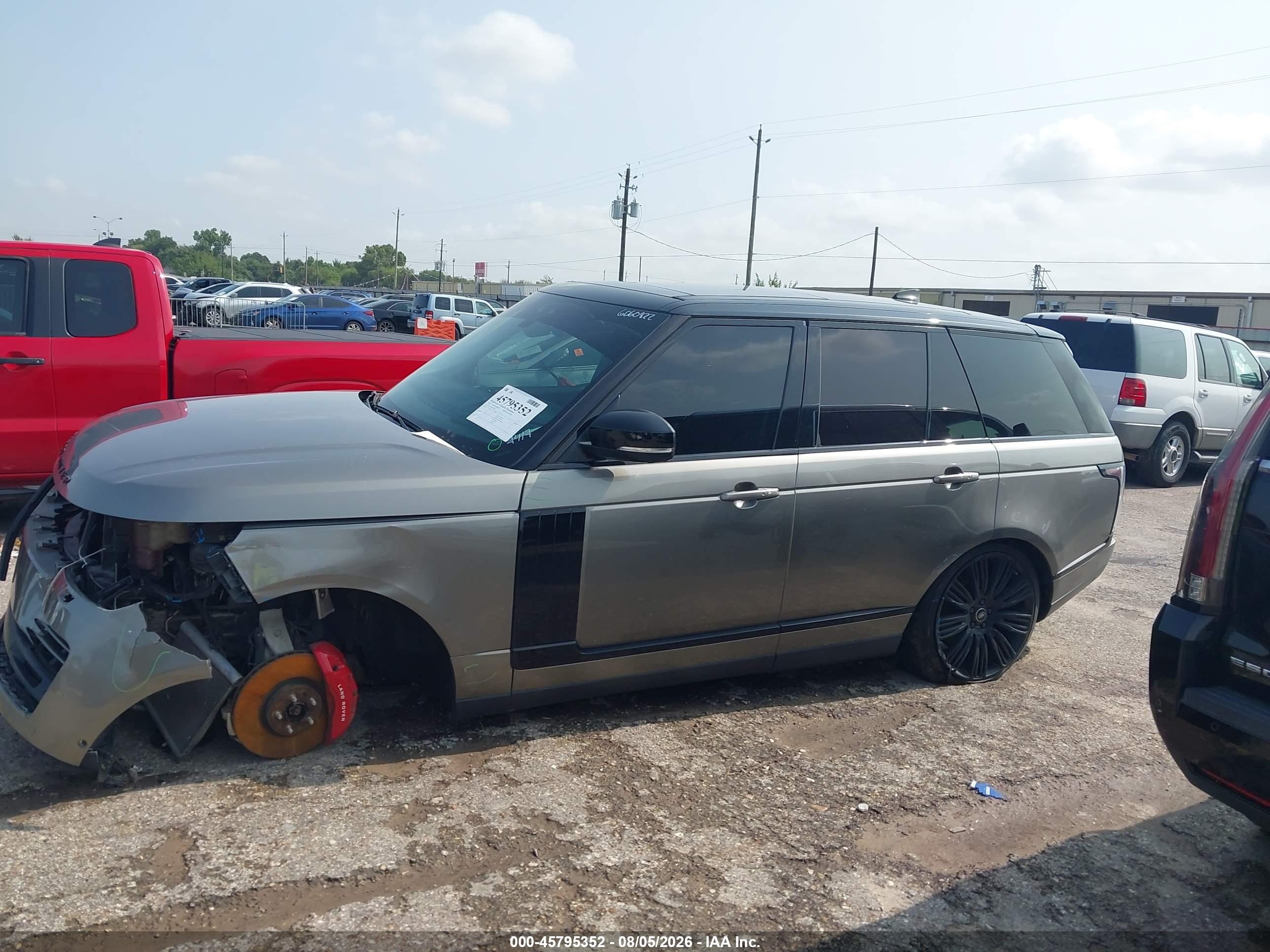 2018 LAND ROVER RANGE ROVER 5.0L V8 SUPERCHARGED