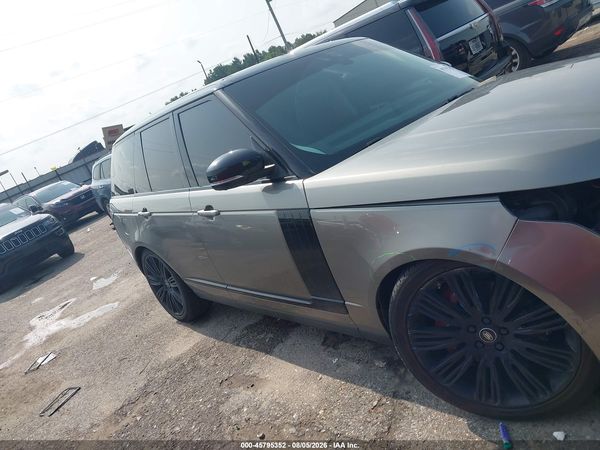 2018 LAND ROVER RANGE ROVER 5.0L V8 SUPERCHARGED