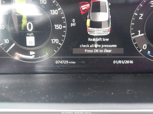 2018 LAND ROVER RANGE ROVER 5.0L V8 SUPERCHARGED