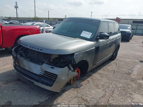 2018 LAND ROVER RANGE ROVER 5.0L V8 SUPERCHARGED