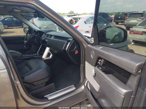 2018 LAND ROVER RANGE ROVER 5.0L V8 SUPERCHARGED