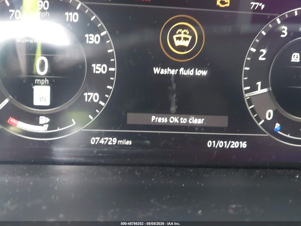 2018 LAND ROVER RANGE ROVER 5.0L V8 SUPERCHARGED