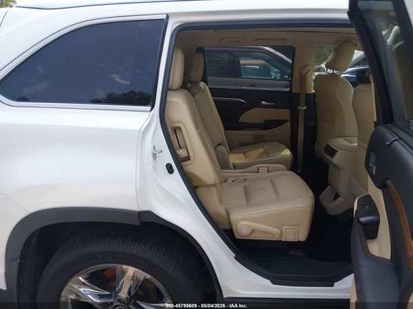 2017 TOYOTA HIGHLANDER LIMITED PLATINUM