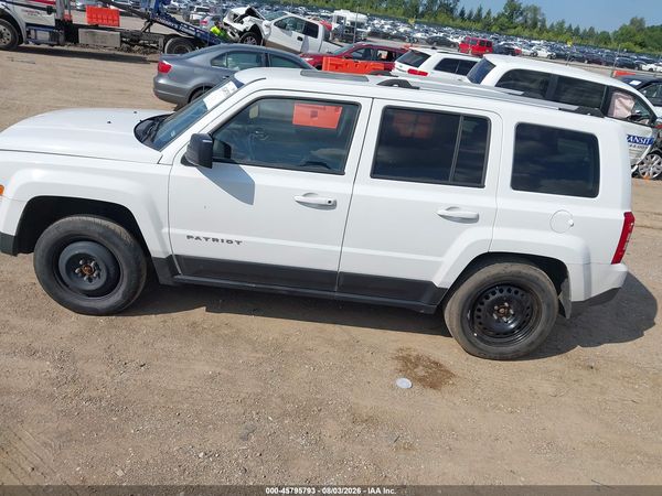 2016 JEEP PATRIOT HIGH ALTITUDE EDITION