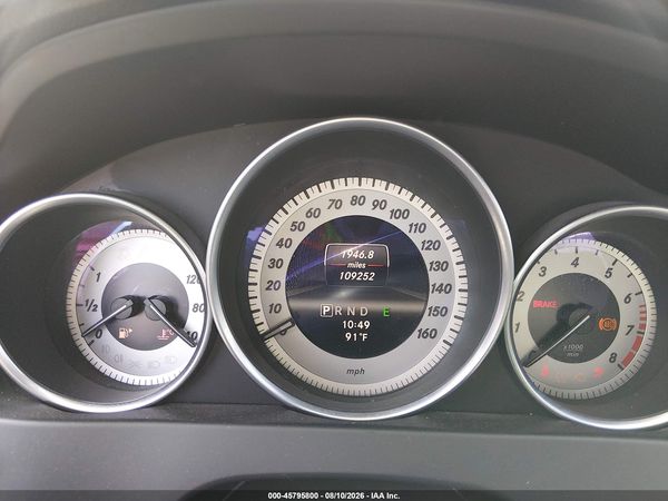 2013 MERCEDES-BENZ C 250 SPORT