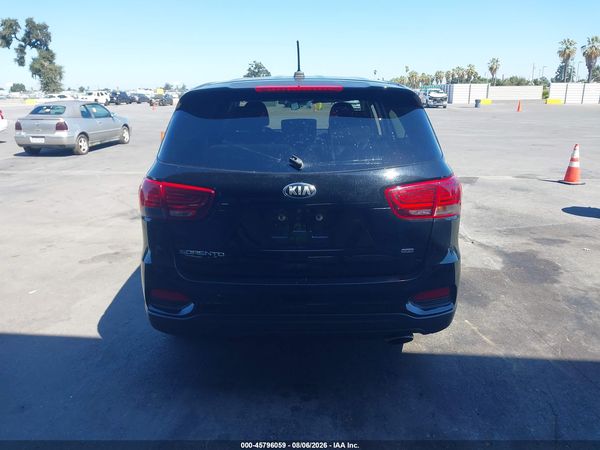 2019 KIA SORENTO 2.4L L — I119