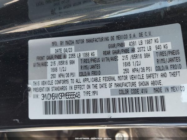 2023 MAZDA CX-30 2.5 S