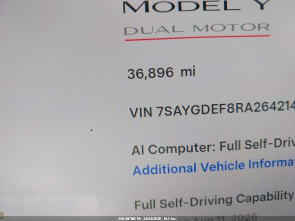 2024 TESLA MODEL Y