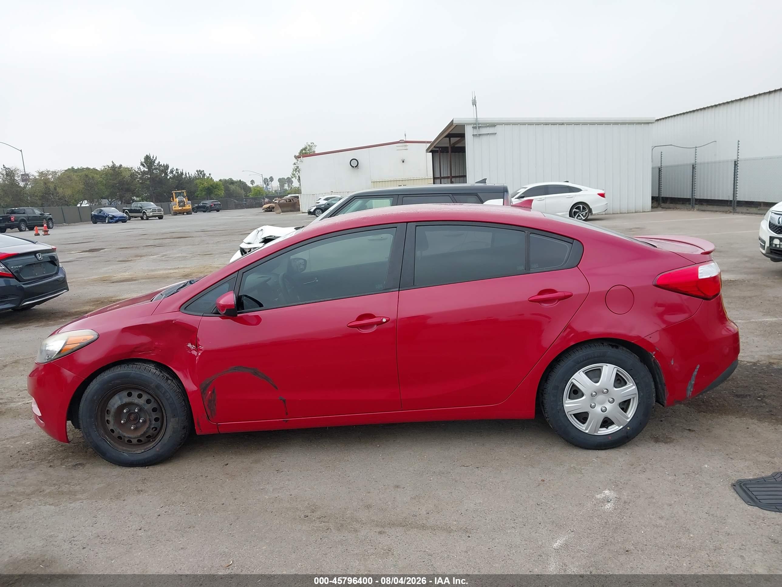 2016 KIA FORTE LX