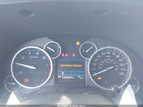 2016 TOYOTA TUNDRA SR5 4.6L V8