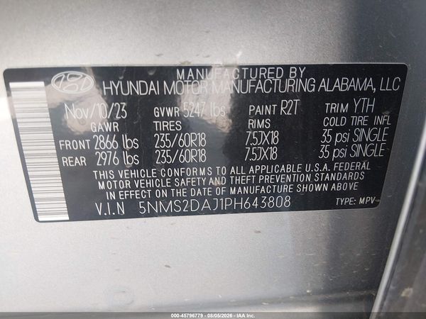 2023 HYUNDAI SANTA FE SEL