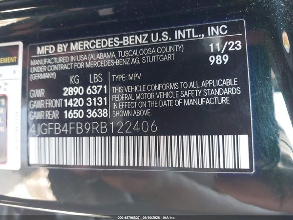 2024 MERCEDES-BENZ GLE 350 4MATIC