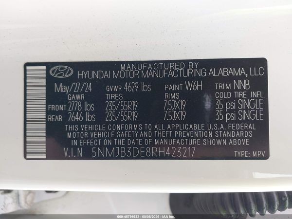 2024 HYUNDAI TUCSON SEL