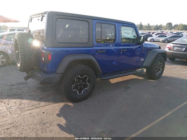 2018 JEEP WRANGLER UNLIMITED SPORT 4X4