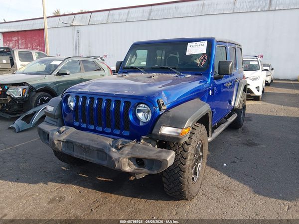 2018 JEEP WRANGLER UNLIMITED SPORT 4X4