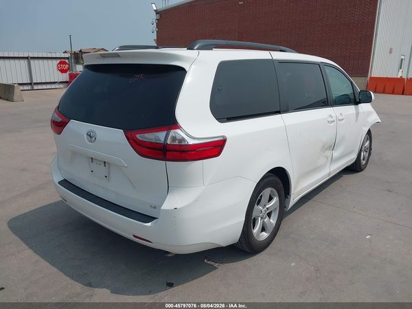 2015 TOYOTA SIENNA LE 8 PASSENGER