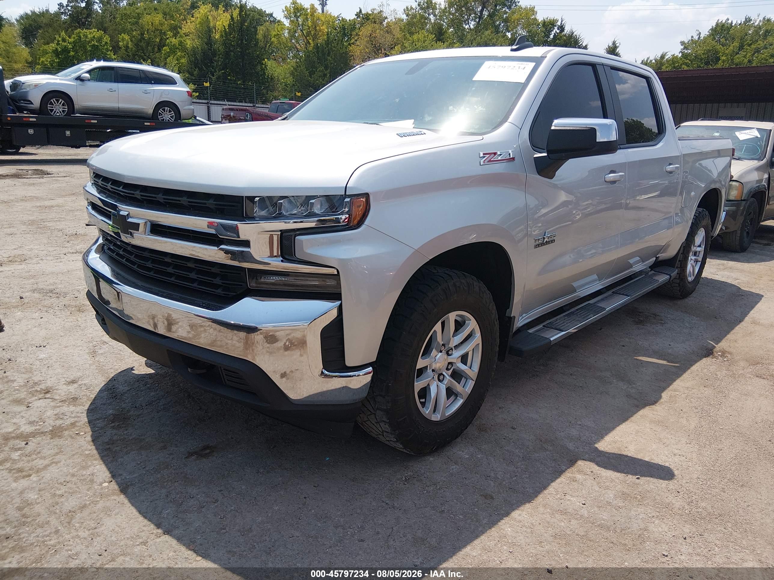 2020 CHEVROLET SILVERADO 1500 4WD  SHORT BED LT — I2