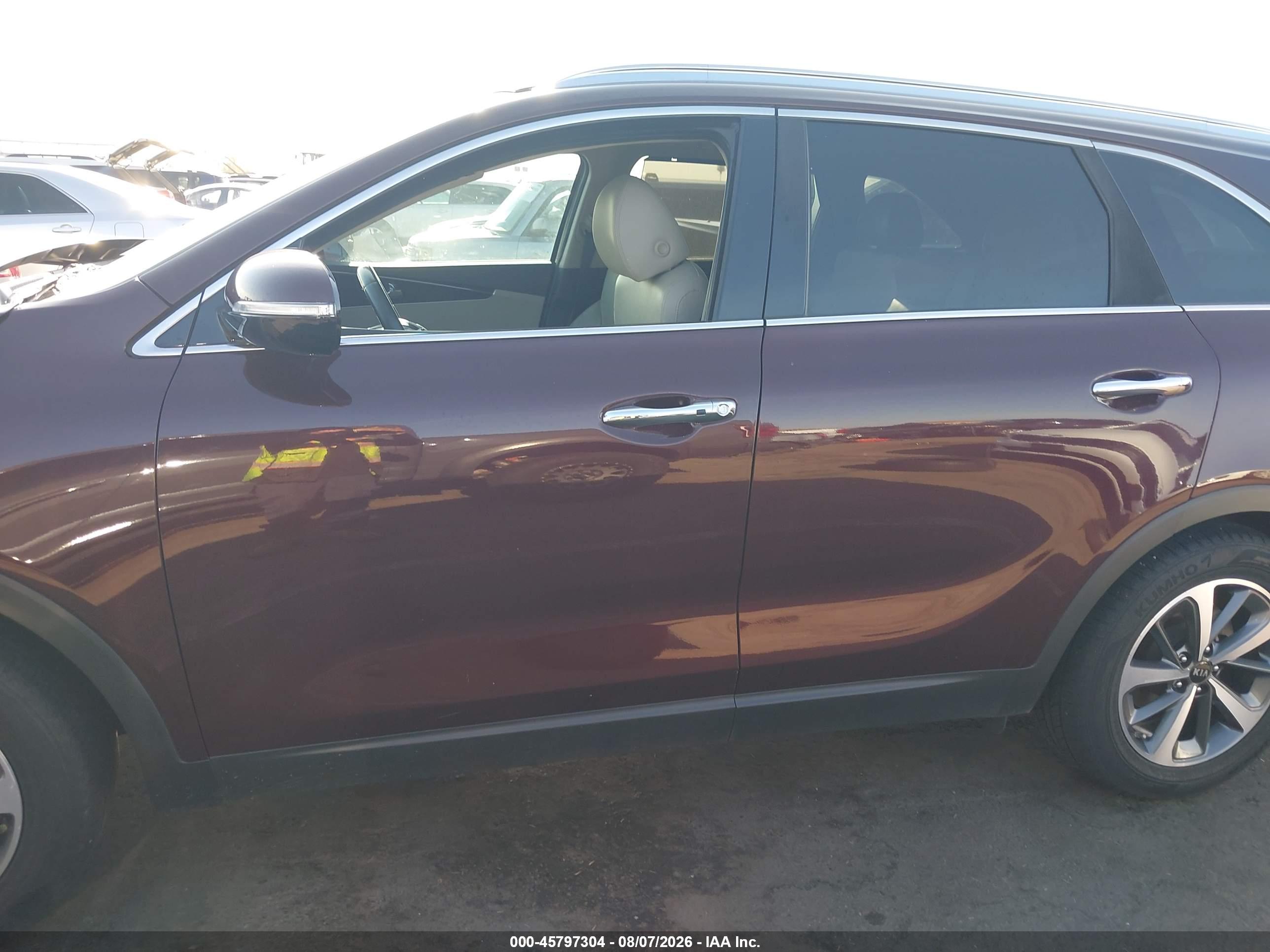 2019 KIA SORENTO 3.3L EX