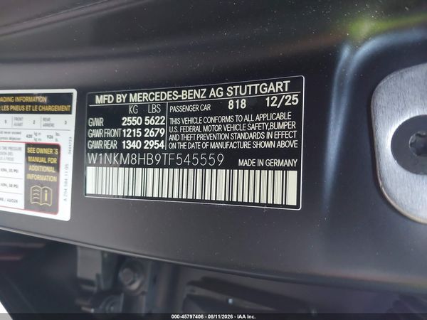 2026 MERCEDES-BENZ AMG GLC 43 4MATIC