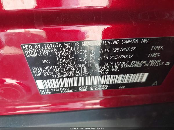 2023 TOYOTA RAV4 XLE