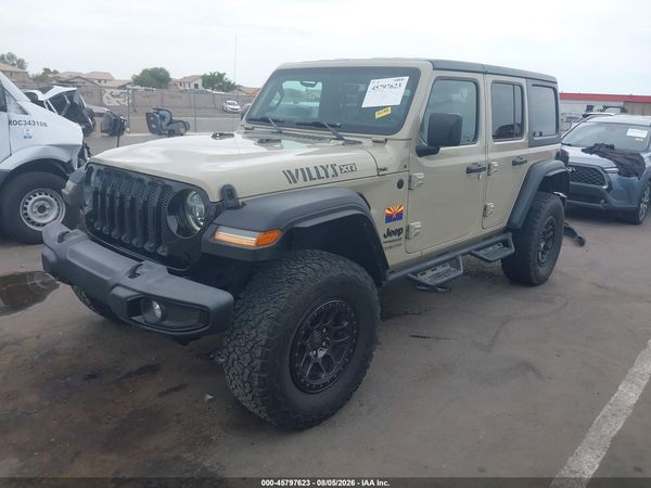 2022 JEEP WRANGLER UNLIMITED WILLYS 4X4