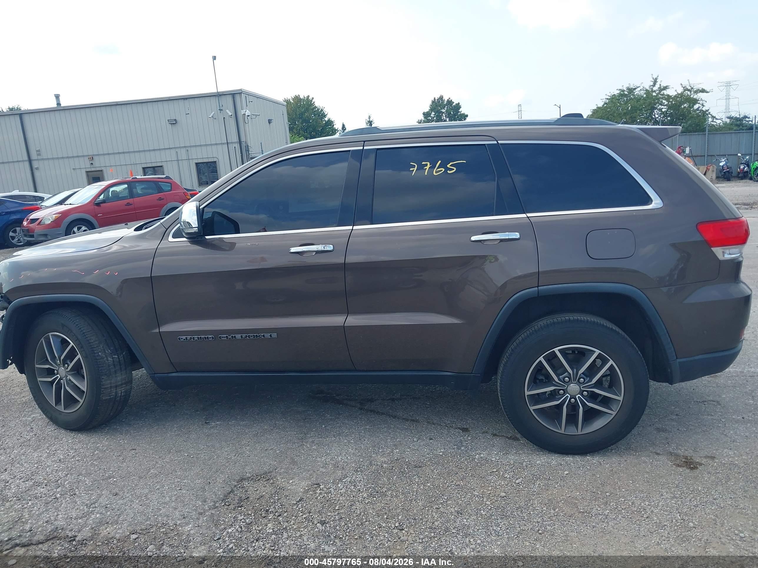 2018 JEEP GRAND CHEROKEE LIMITED 4X2